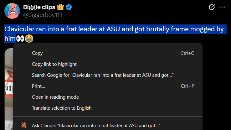 Frame mogged into building a Chrome extension